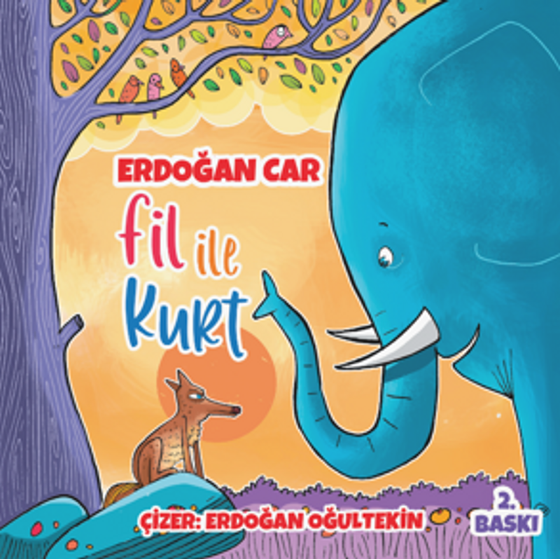 Fil İle Kurt kitap kapağı