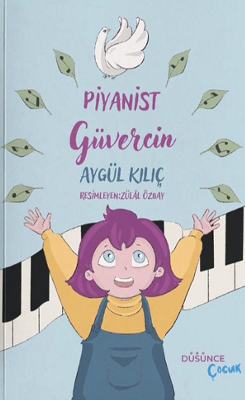 Piyanist Güvercin kitap kapağı