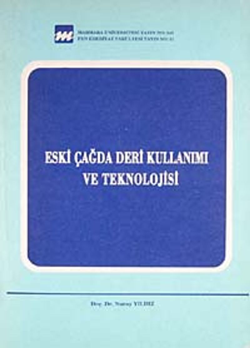 Eski Çağda Deri Kullanımı ve Teknolojisi (1-C-27) kitap kapağı