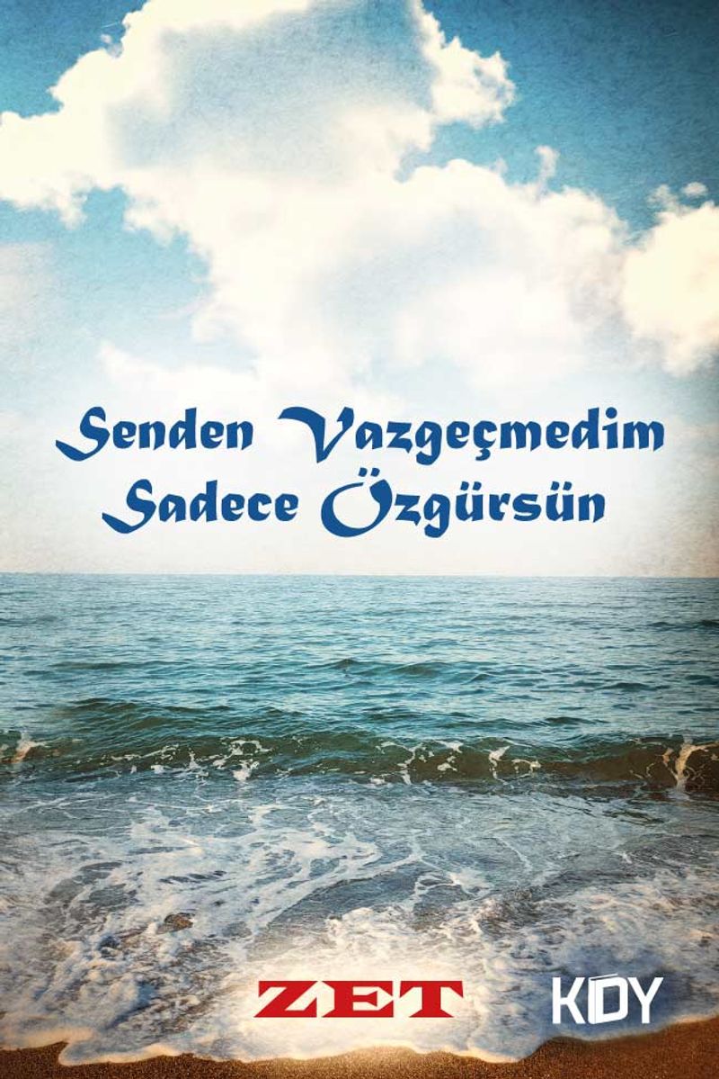 Senden Vazgeçmedim Sadece Özgürsün kitap kapağı