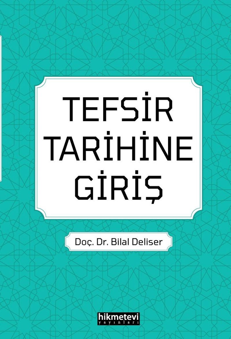 Tefsir Tarihine Giriş kitap kapağı
