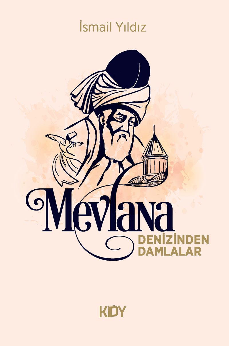Mevlana Denizinden Damlalar kitap kapağı