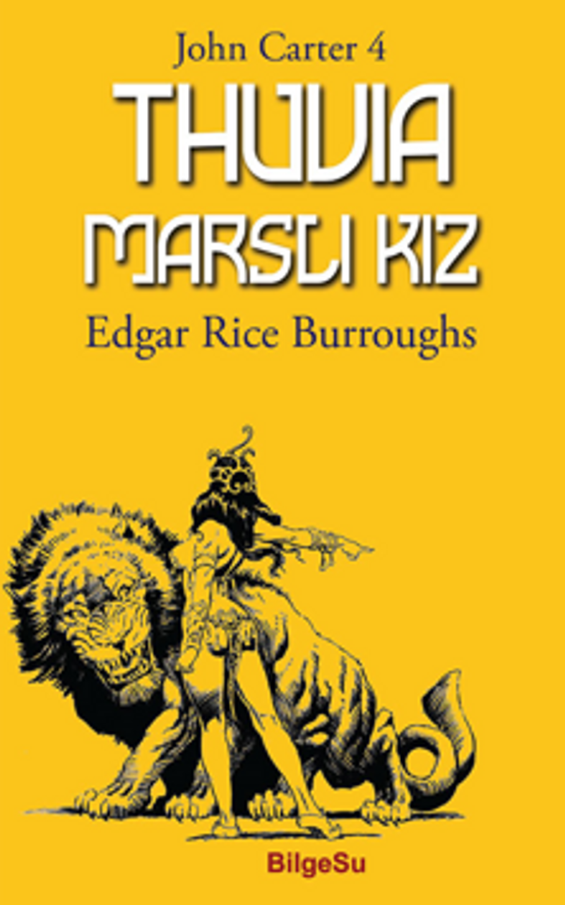 Thuvia Marslı Kız / John Carter 4 kitap kapağı