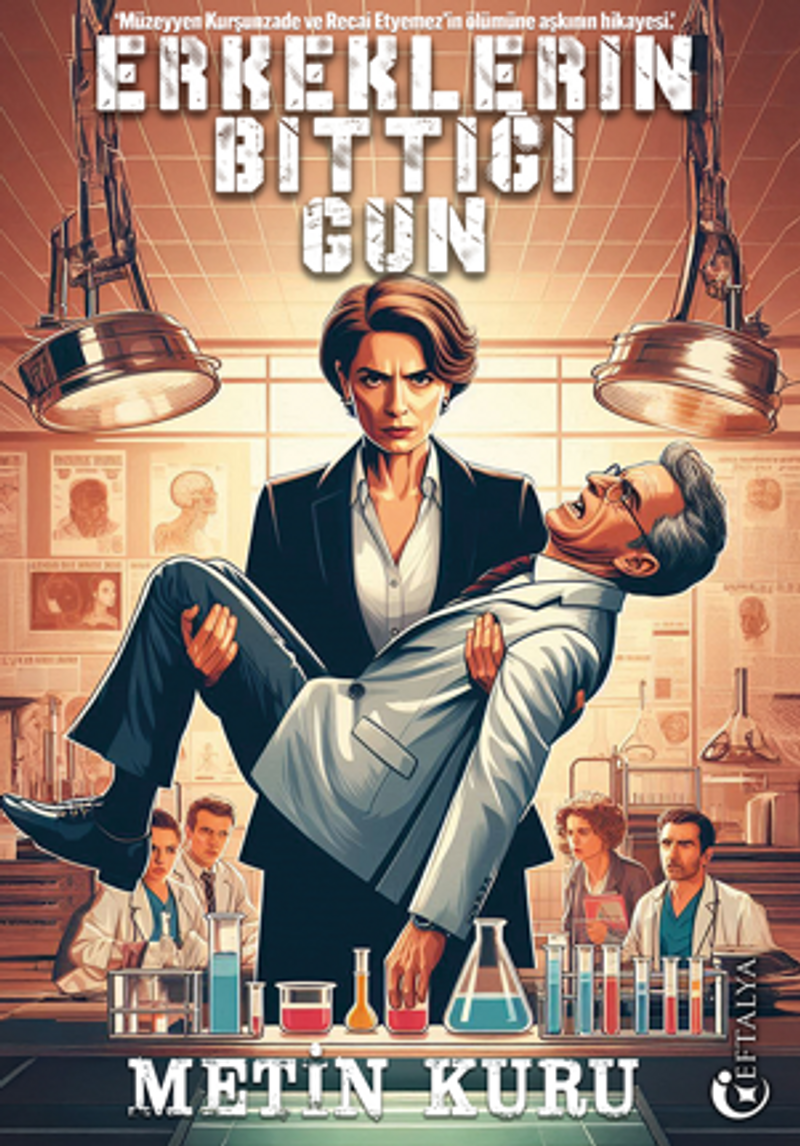 Erkeklerin Bittiği Gün kitap kapağı