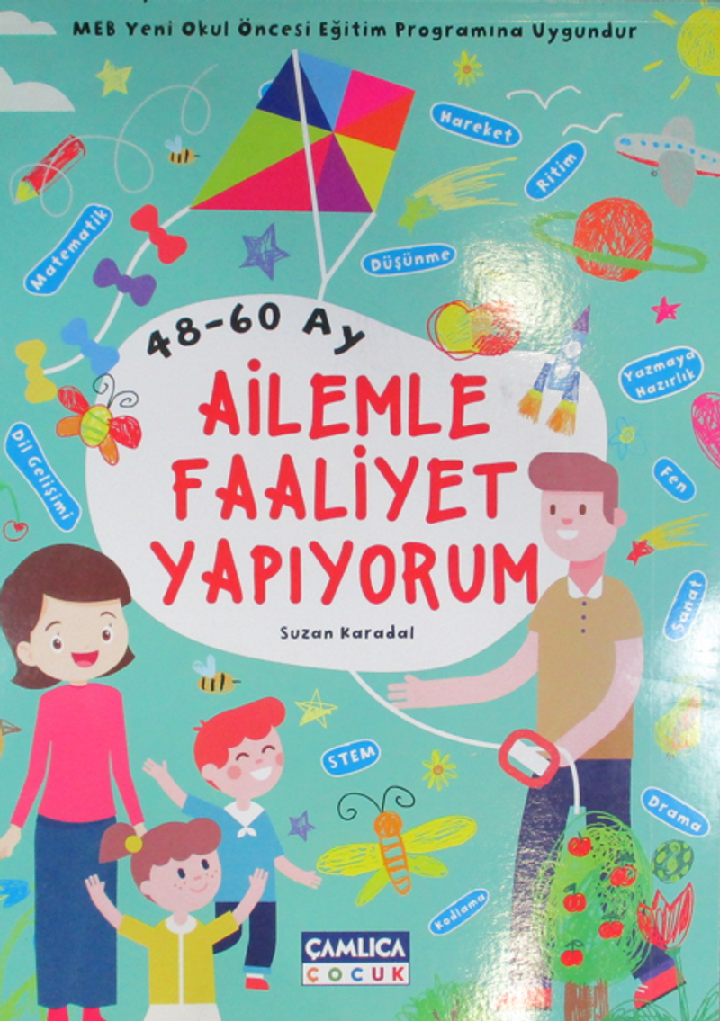 Ailemle Faaliyet Yapıyorum (48-60 Ay) kitap kapağı