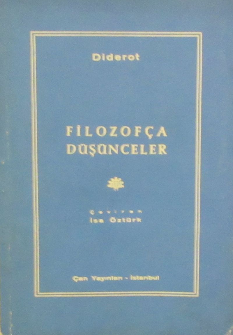 Filozofça Düşünceler (4-F-11) kitap kapağı