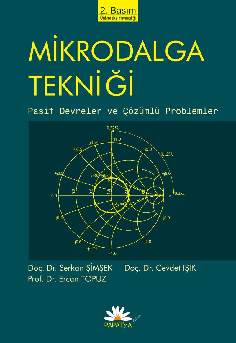 Mikrodalga Tekniği Pasif Devreler ve Çözümlü Problemler kitap kapağı