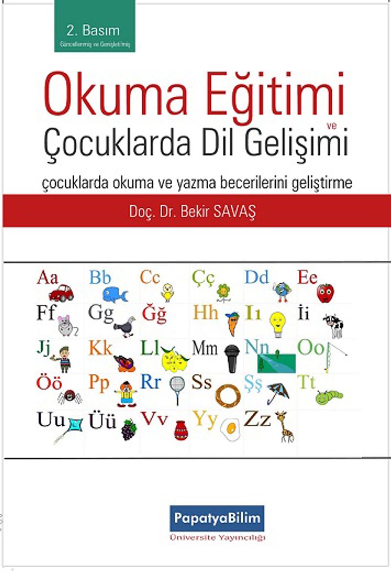 Okuma Eğitimi ve Çocuklarda Dil Gelişimi kitap kapağı