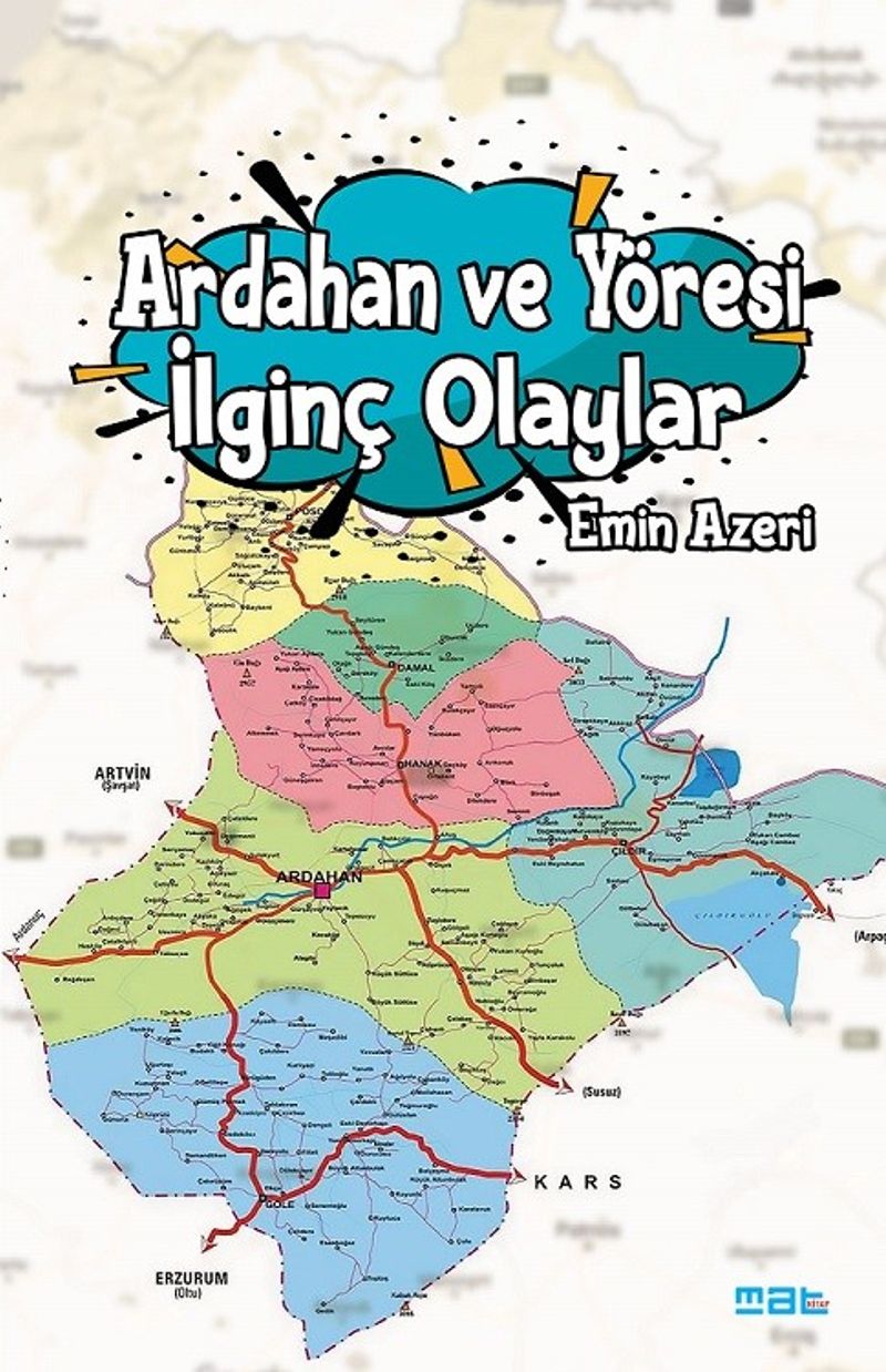 Ardahan ve Yöresi İlginç Olaylar kitap kapağı