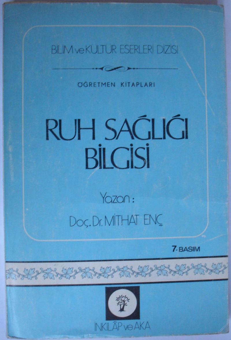 Ruh Sağlığı Bilgisi (2-I-9) kitap kapağı