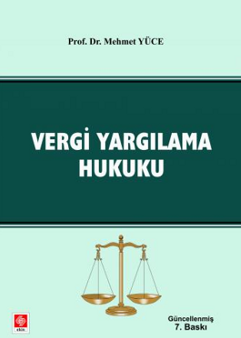 Vergi Yargılama Hukuku kitap kapağı