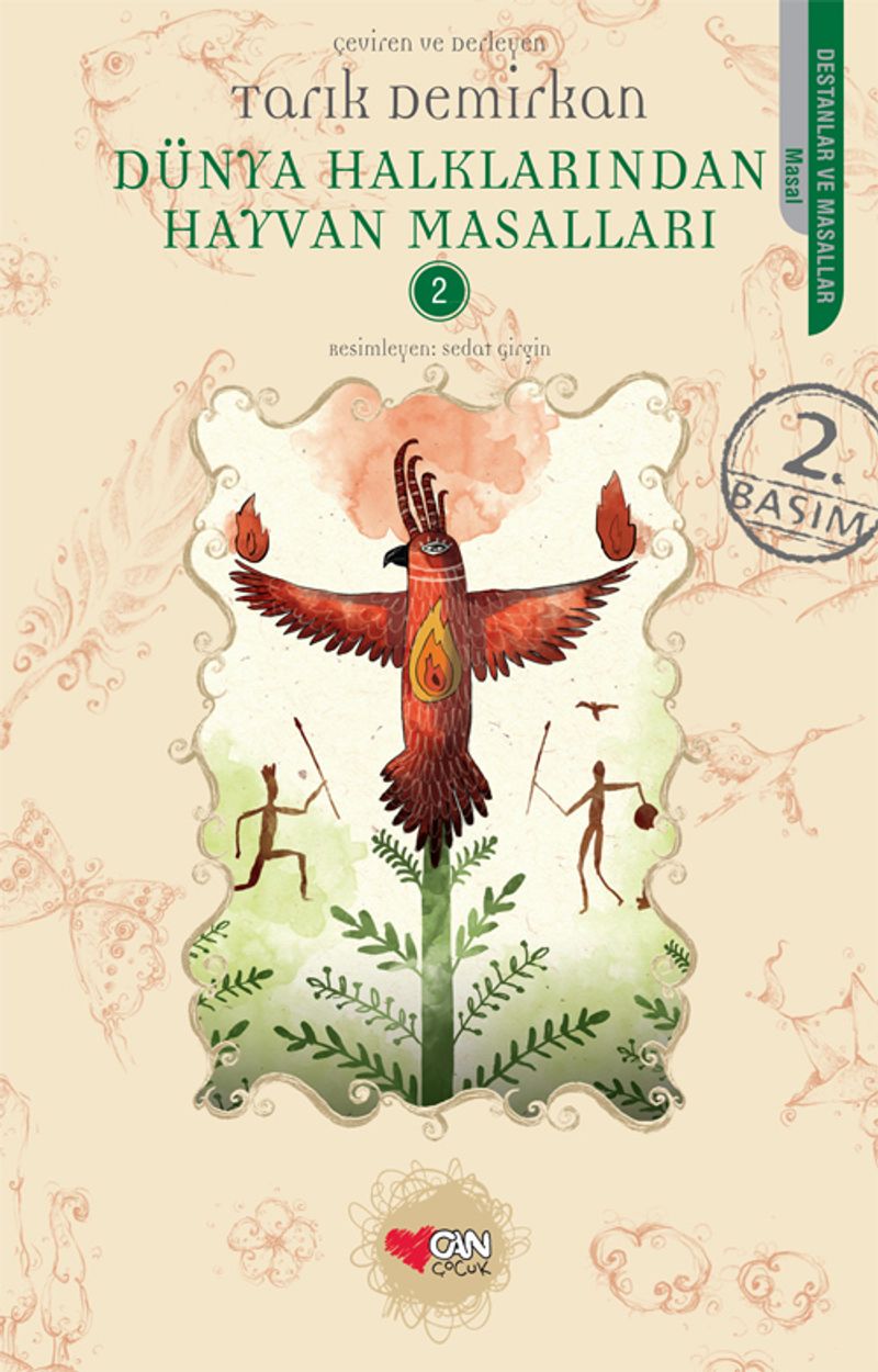 Dünya Halklarından Hayvan Masalları - 2 kitap kapağı