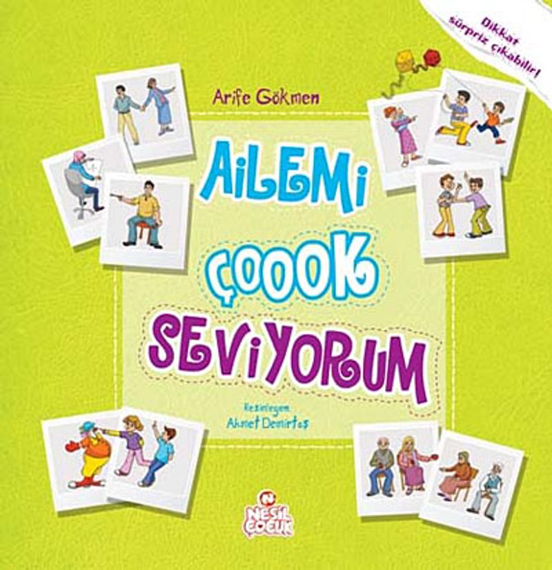 Ailemi Çok Seviyorum kitap kapağı