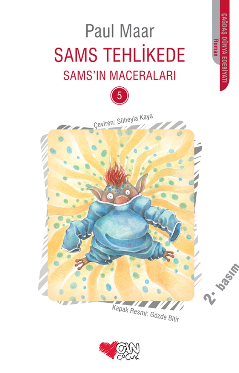 Sams Tehlikede / Sams'ın Maceraları -5 kitap kapağı