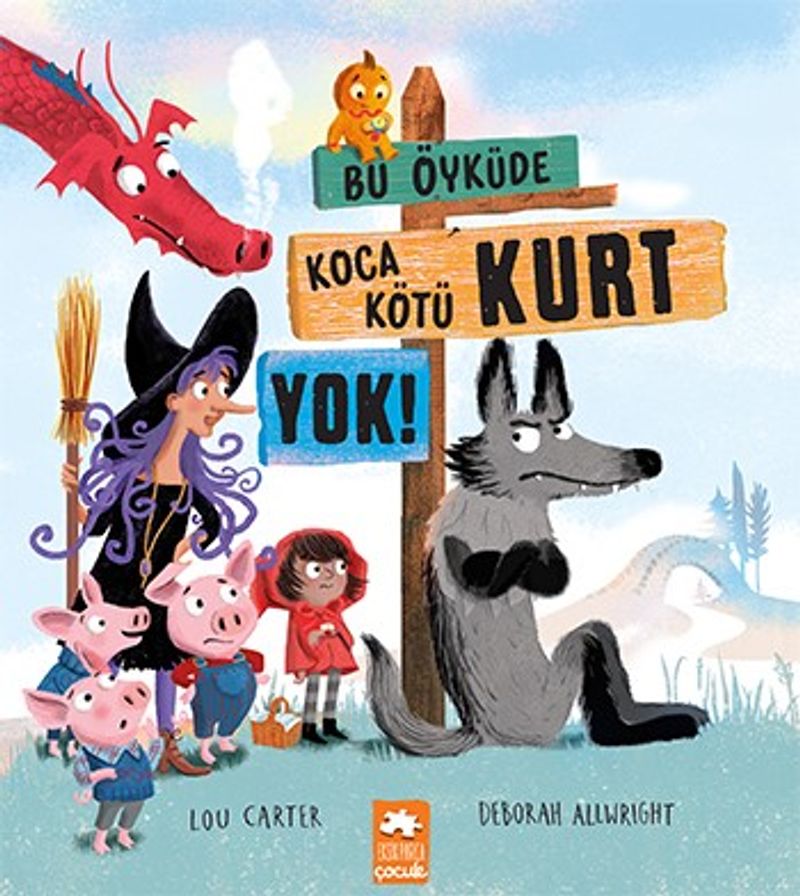 Bu Öyküde Koca Kötü Kurt Yok kitap kapağı