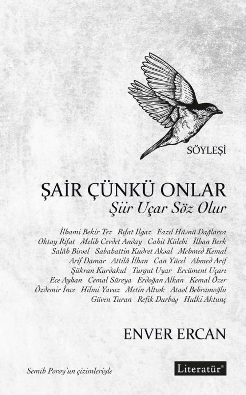 Şair Çünkü Onlar - Şiir Uçar Söz Olur kitap kapağı