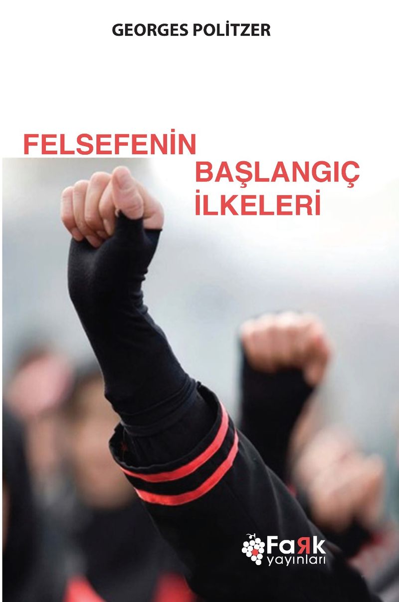 Felsefenin Başlangıç İlkeleri kitap kapağı