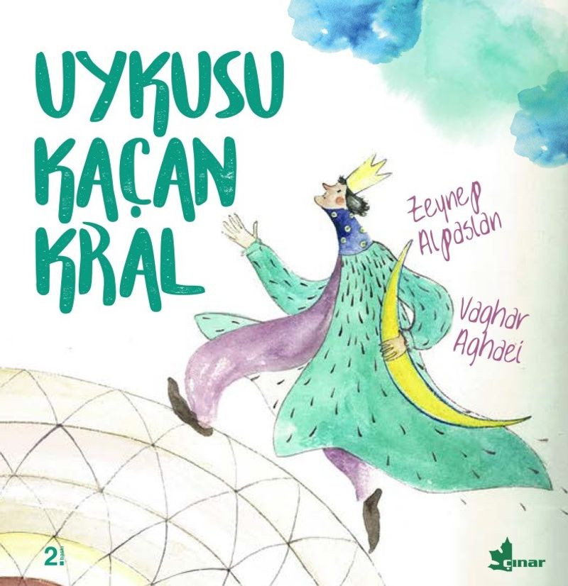 Uykusu Kaçan Kral kitap kapağı