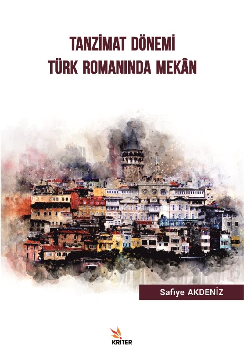 Tanzimat Dönemi Türk Romanında Mekan kitap kapağı