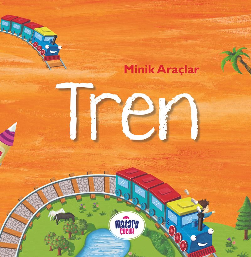 Minik Araçlar - Tren kitap kapağı