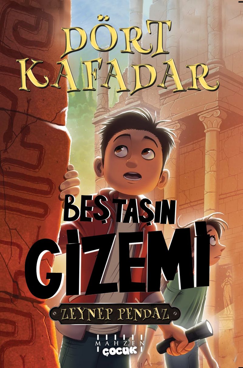 Dört Kafadar / Beş Taşın Gizemi kitap kapağı