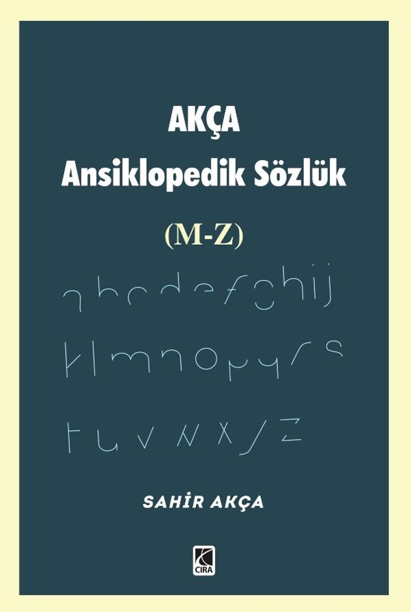 Akça Ansiklopedik Sözlük (M-Z) kitap kapağı