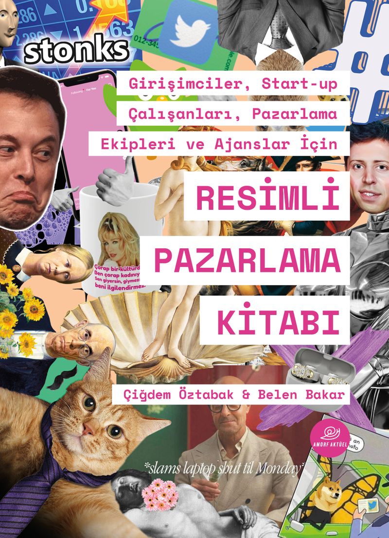 Girişimciler, Start-Up Çalışanları Pazarlama Ekipleri ve Ajanslar İçin Resimli Pazarlama Kitabı kitap kapağı
