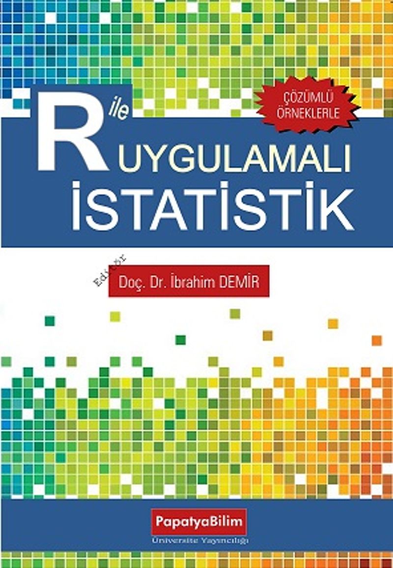 R ile Uygulamalı İstatistik kitap kapağı
