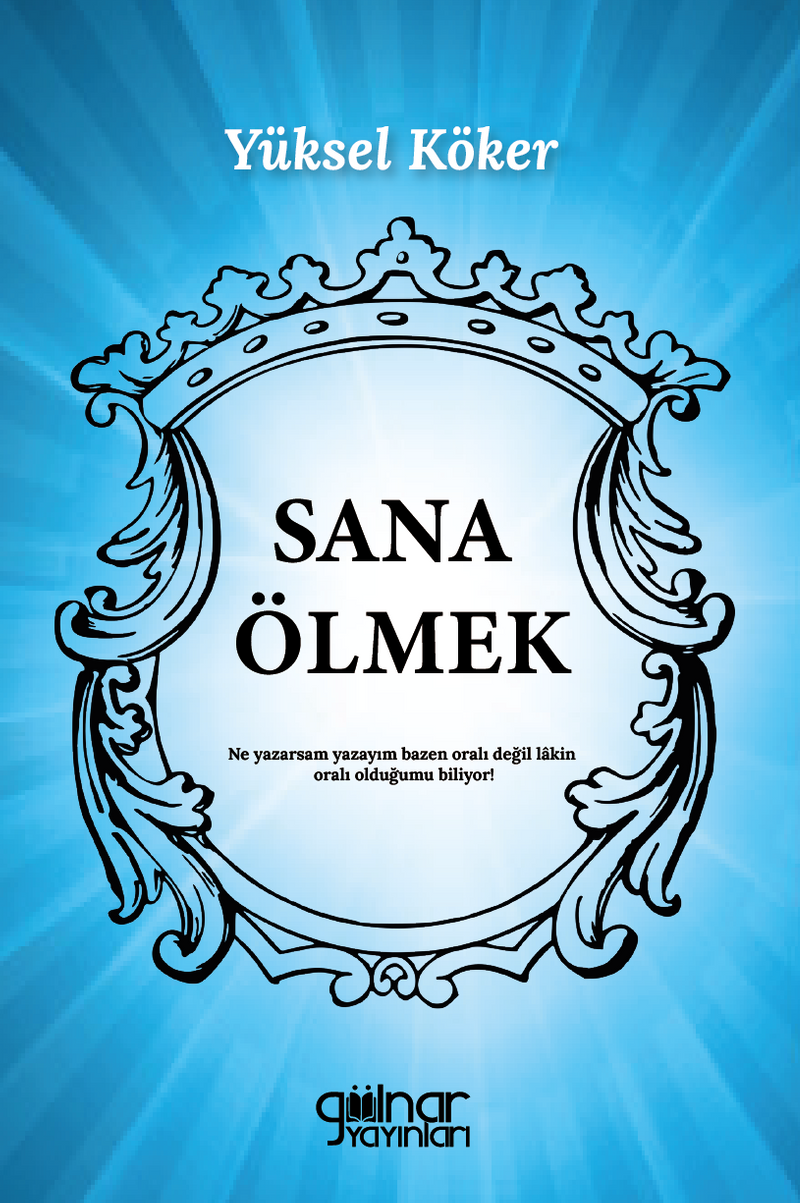 Sana Ölmek kitap kapağı