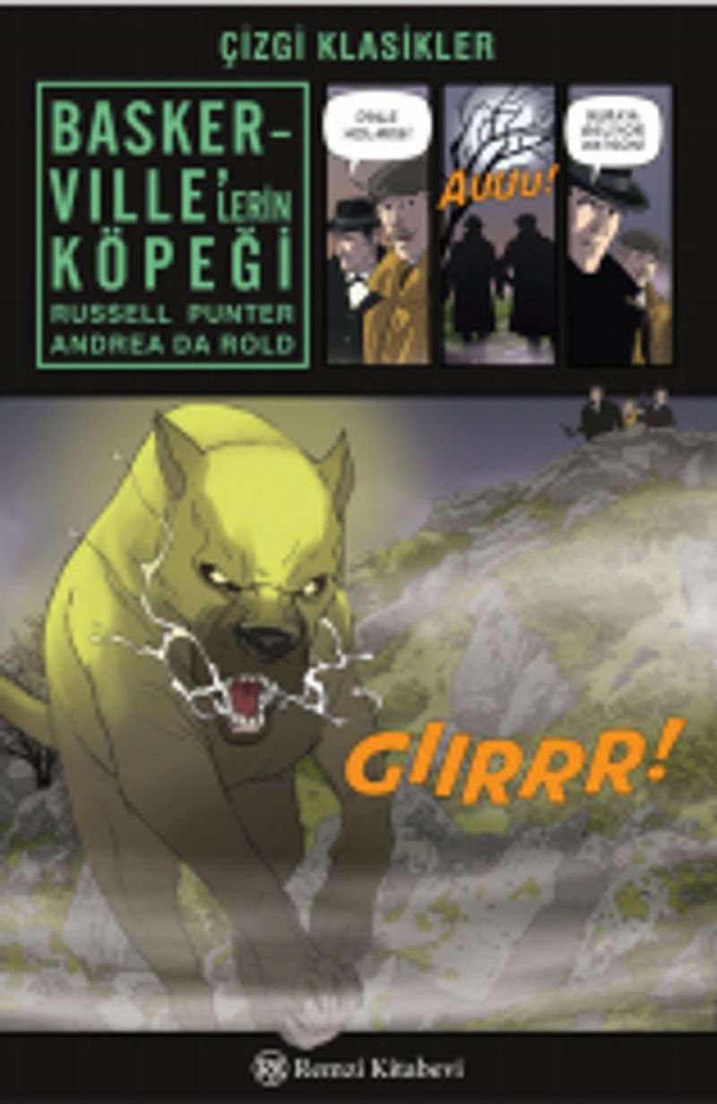 Baskerville'lerin Köpeği kitap kapağı