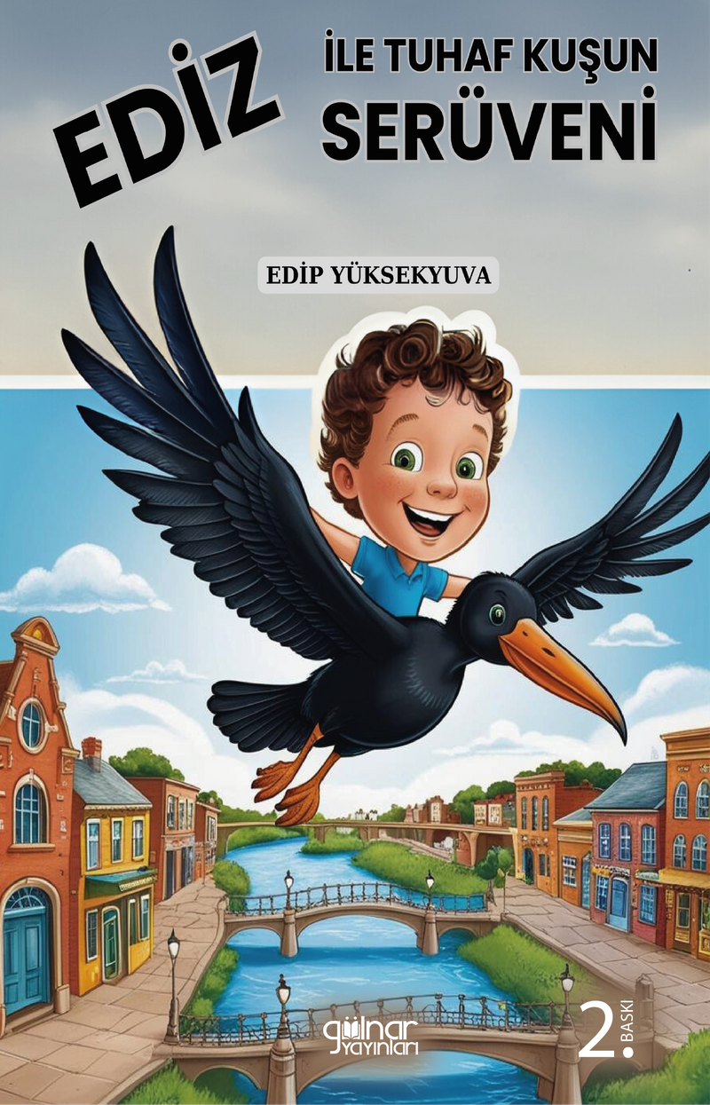 Ediz ile Tuhaf Kuşun Serüveni kitap kapağı