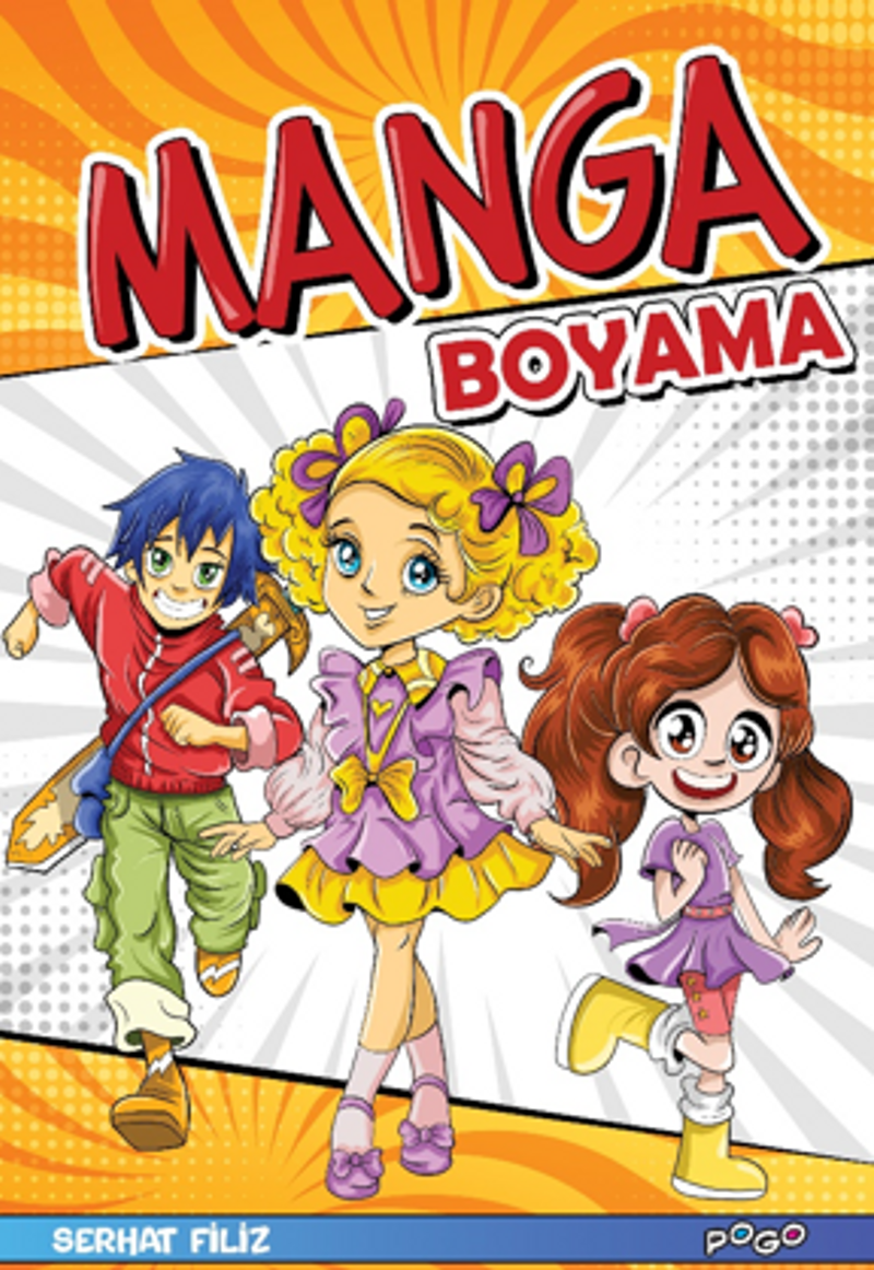 Manga Boyama kitap kapağı