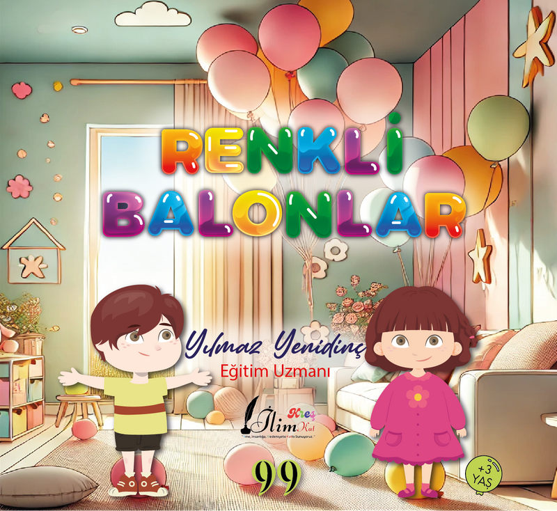 Renkli Balonlar kitap kapağı