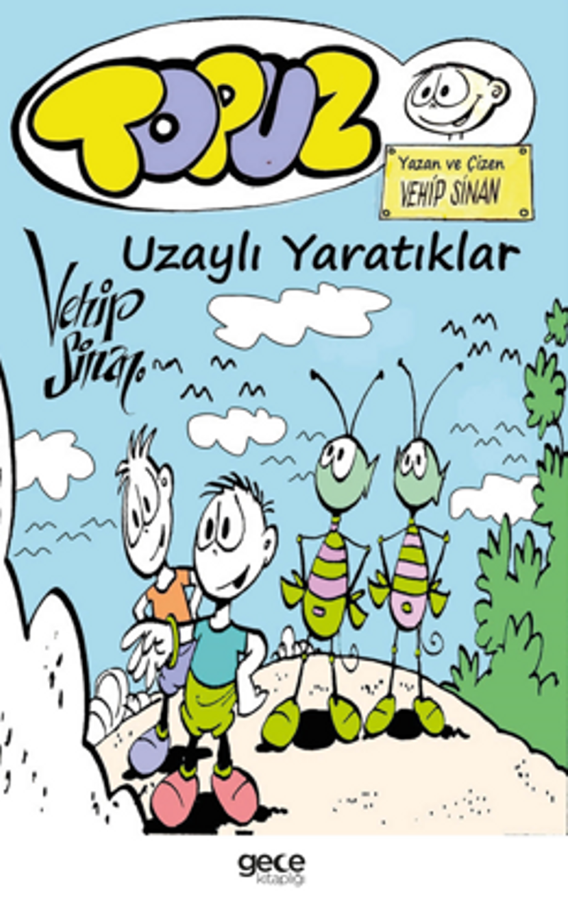 Topuz – Uzaylı Yaratıklar kitap kapağı