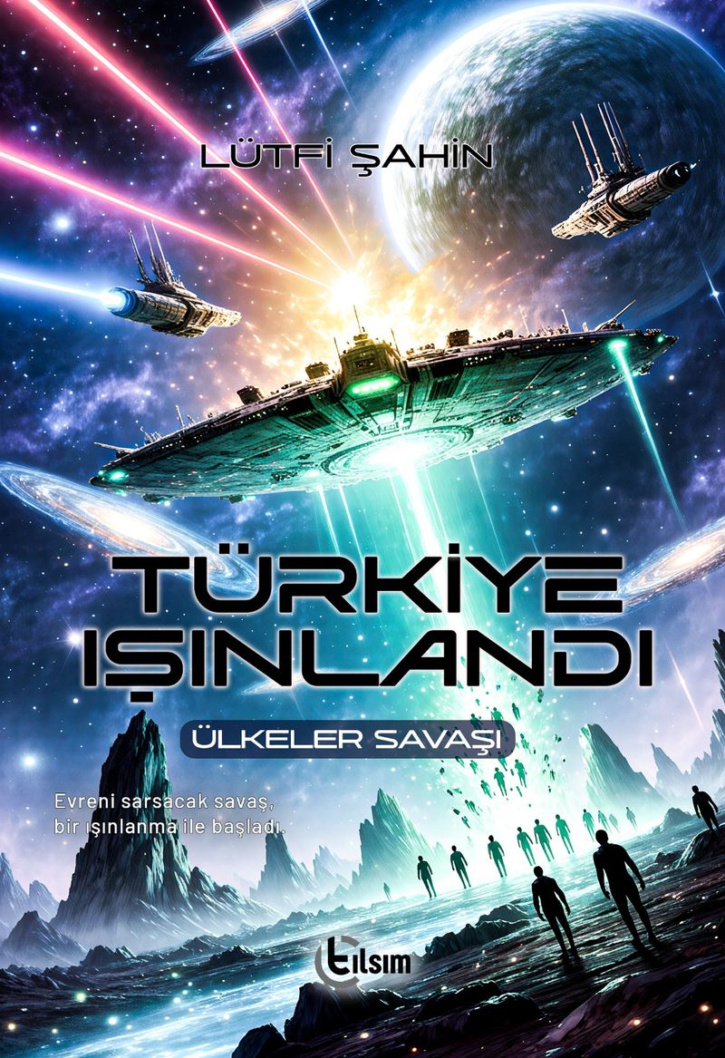 Türkiye Işınlandı Ülkeler Savaşı kitap kapağı