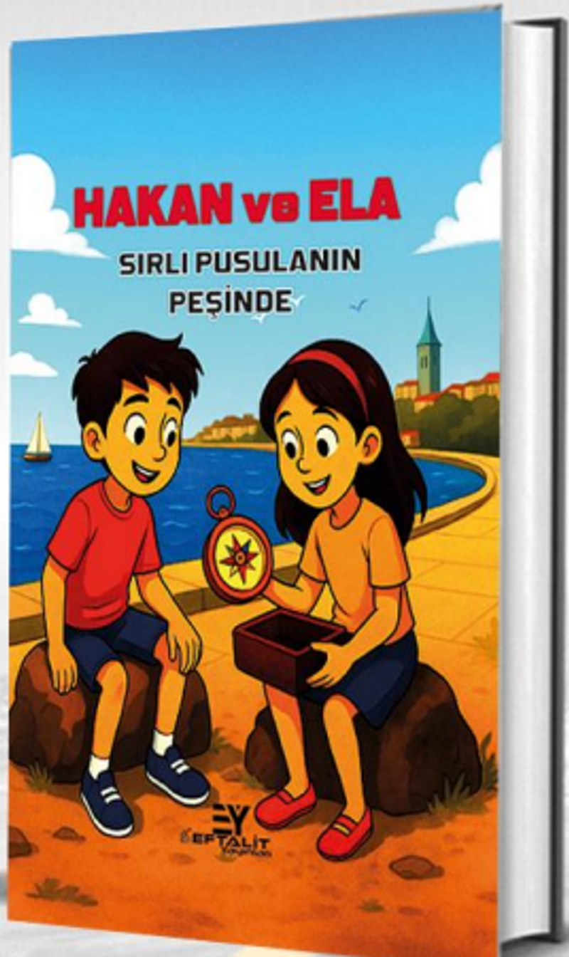 Hakan İle Ela / Sırlı Pusulanın Peşinde kitap kapağı