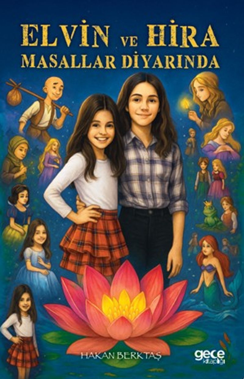 Elvin ve Hira Masallar Diyarında kitap kapağı