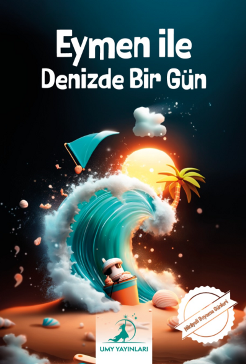 Eymen ile Denizde Bir Gün kitap kapağı