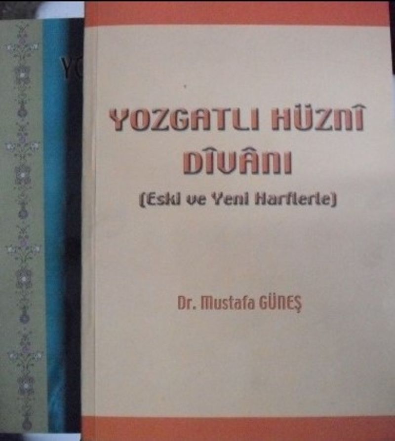 Yozgatlı Hüzni Divanı (1-Eski ve Yeni Harflerle, 2-İnceleme-Metin) (Kod:1-A-47) kitap kapağı