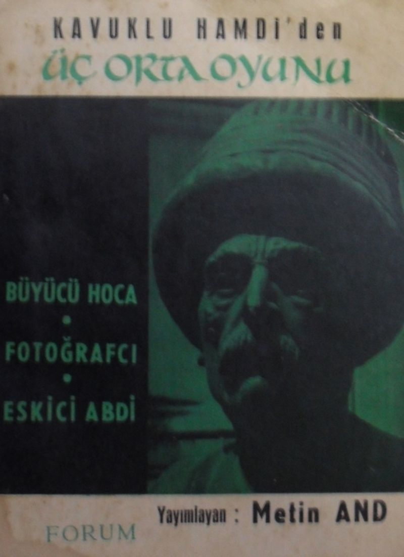 Kavuklu Hamdi'den Üç Orta Oyunu / 3-G-20 kitap kapağı