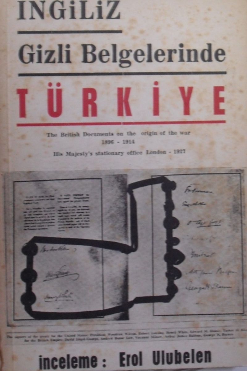 İngiliz Gizli Belgelerinde Türkiye / 4-B-75 kitap kapağı