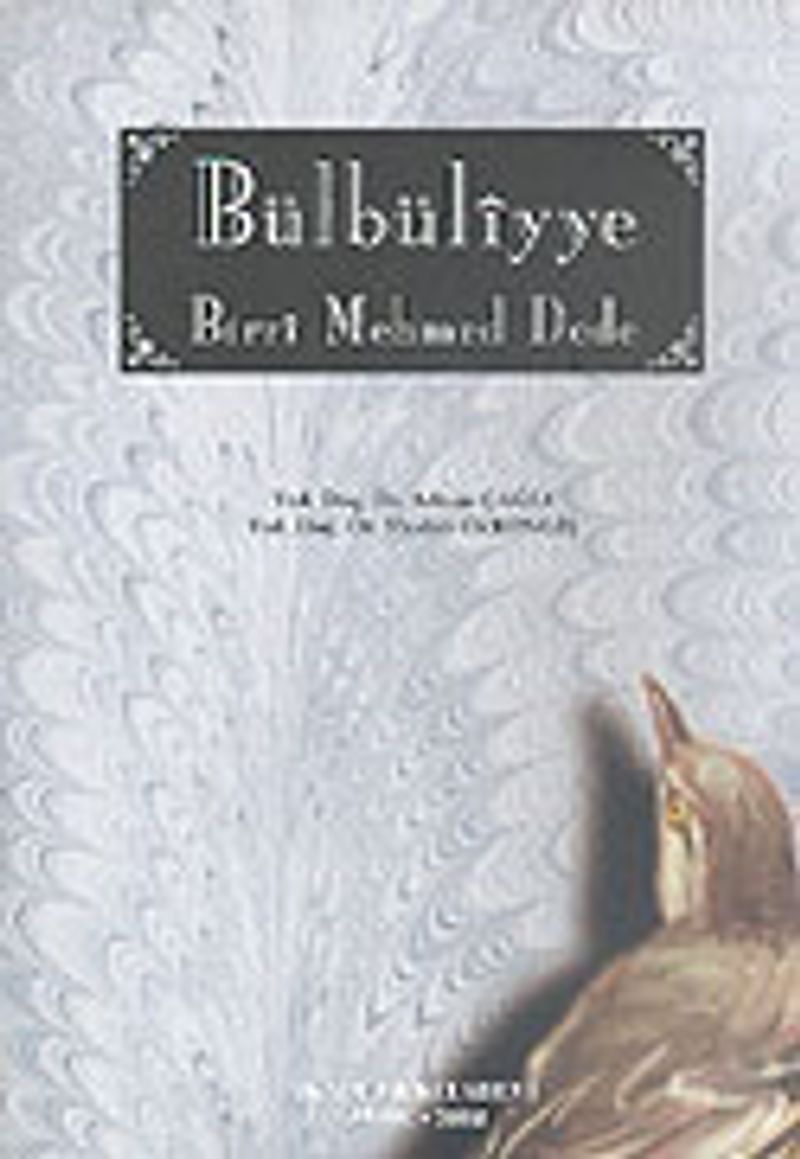 Bülbüliyye Birri Mehmed Dede 6-G-36 kitap kapağı