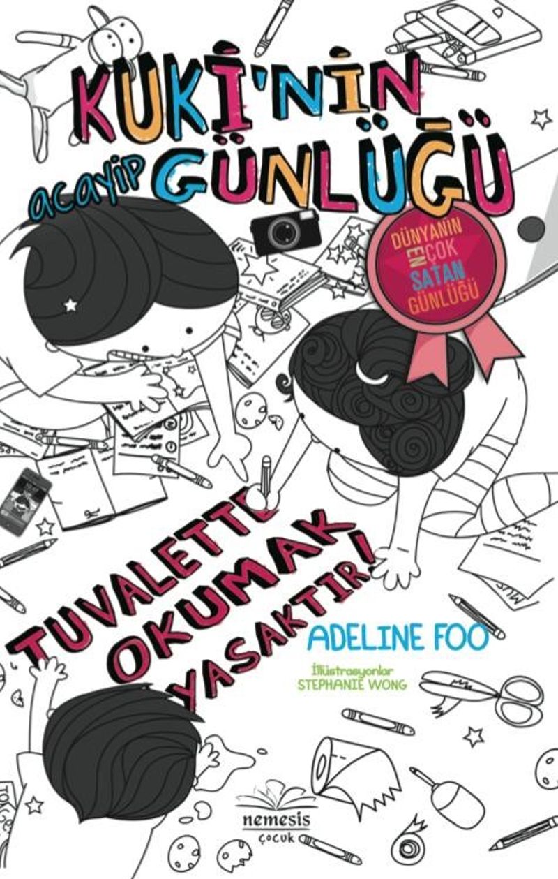 Kuki'nin Acayip Günlüğü3,5 / Tuvalette Okumak Yasaktır! kitap kapağı