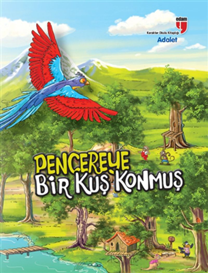 Pencereye Bir Kuş Konmuş kitap kapağı