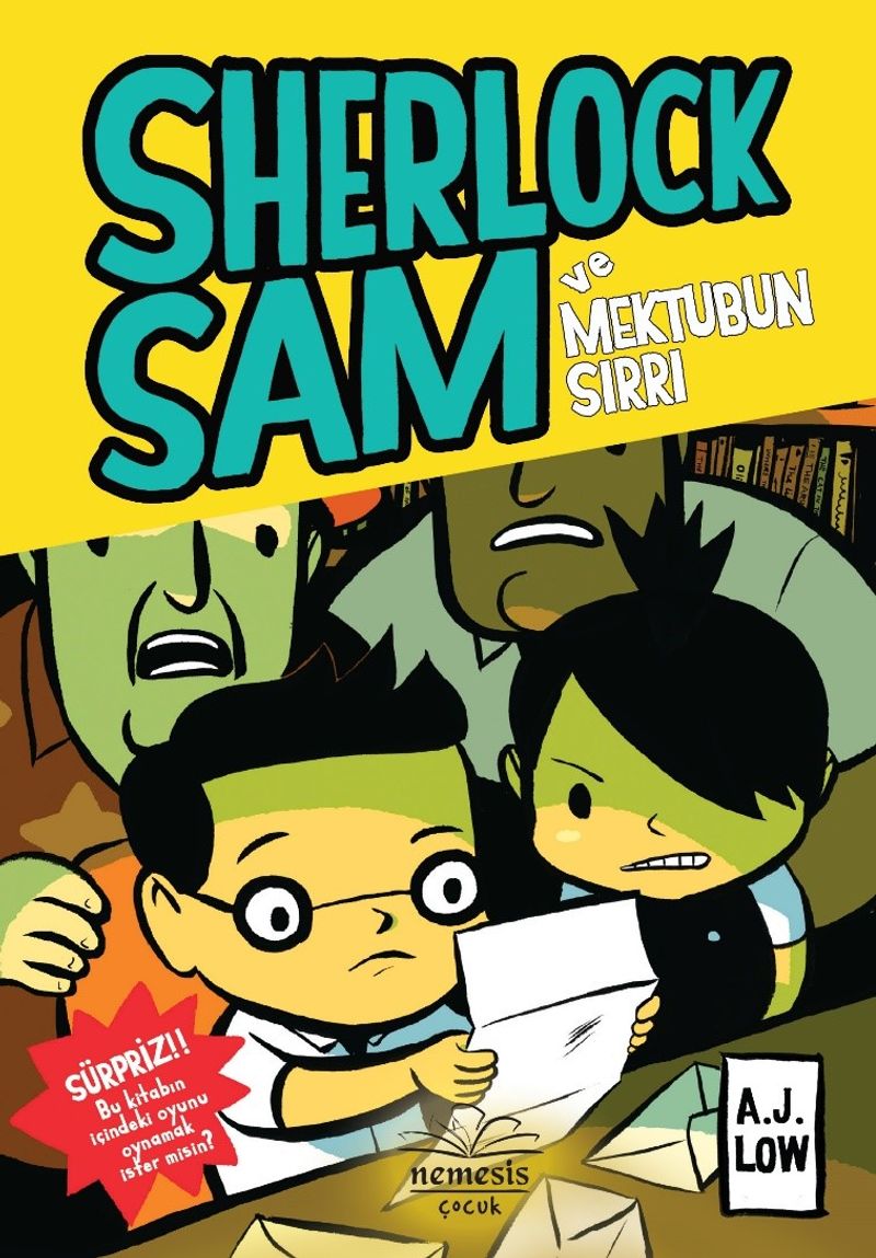 Sherlock Sam ve Mektubun Sırrı (Ciltli) kitap kapağı