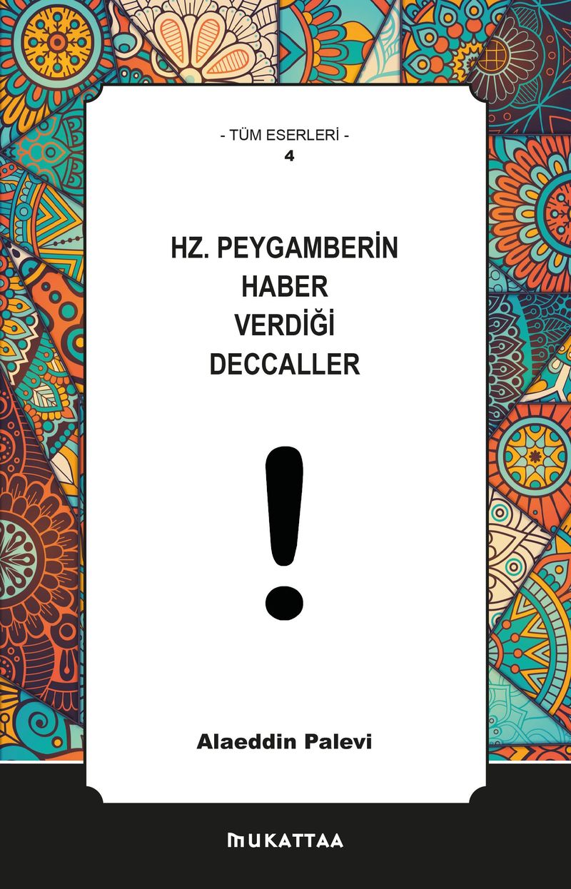 Hz. Peygamberin Haber Verdiği Deccaller kitap kapağı