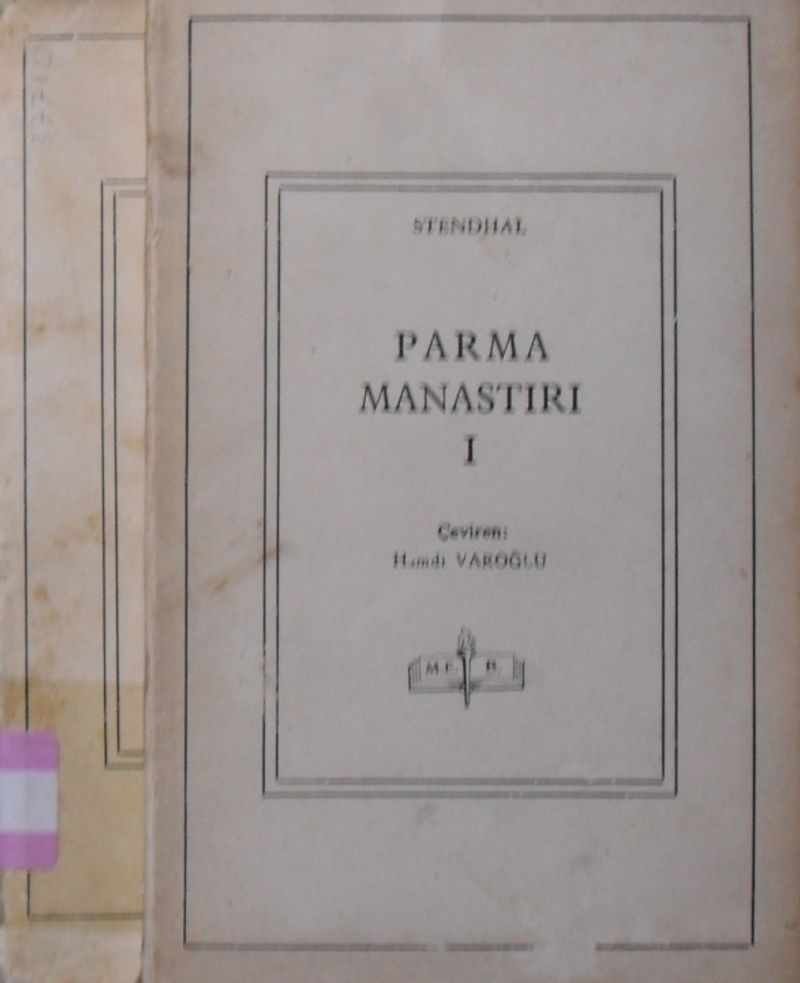 Parma Manastırı Kod: 7-H-4 kitap kapağı