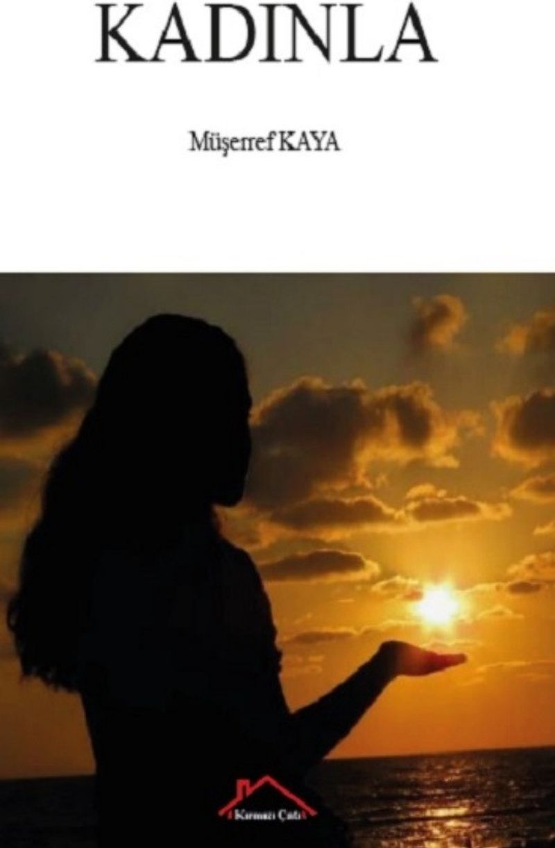Kadınla kitap kapağı