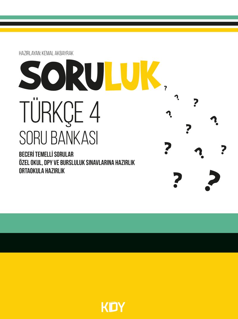 Soruluk Türkçe 4 Soru Bankası kitap kapağı