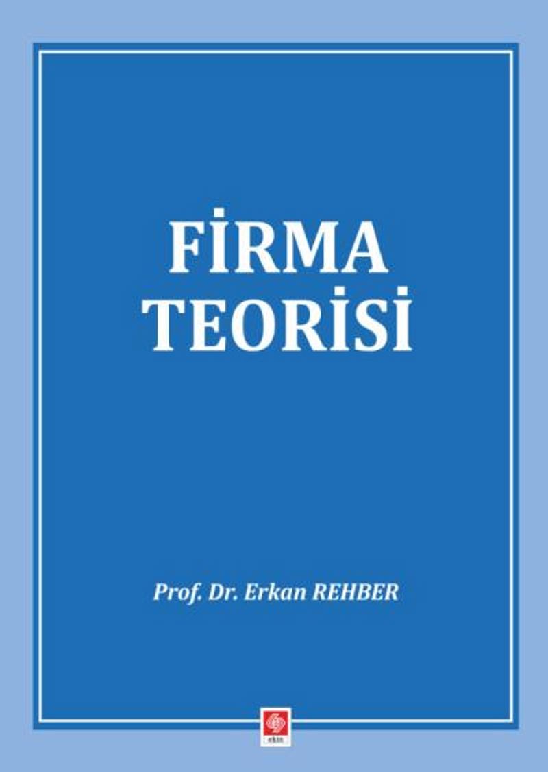 Firma Teorisi kitap kapağı